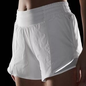 lululemon athletica White Athletic Shorts